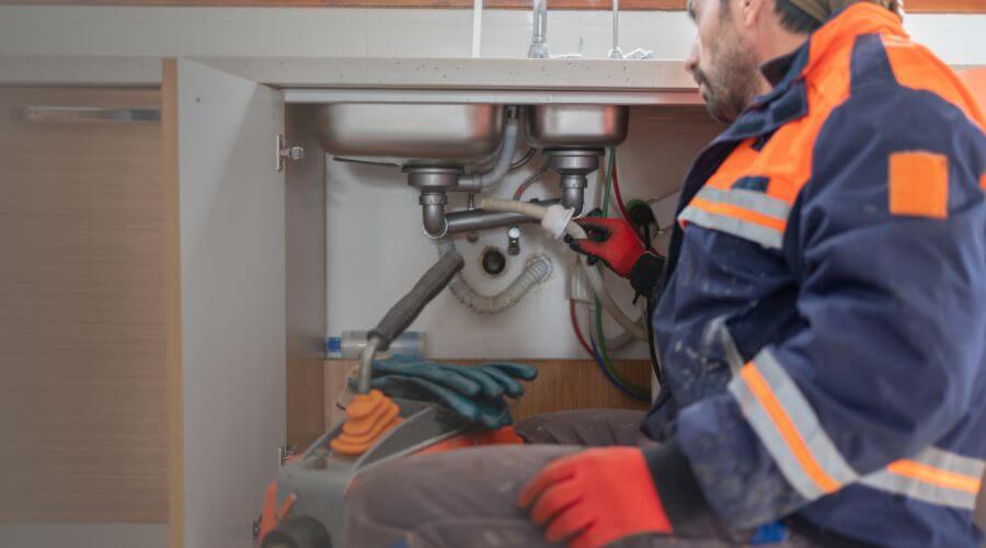 Professional slab leak plumber services in Devils Lake, ND